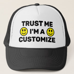 Casquette de Camionneur 'Fais-moi Confiance' (Pers