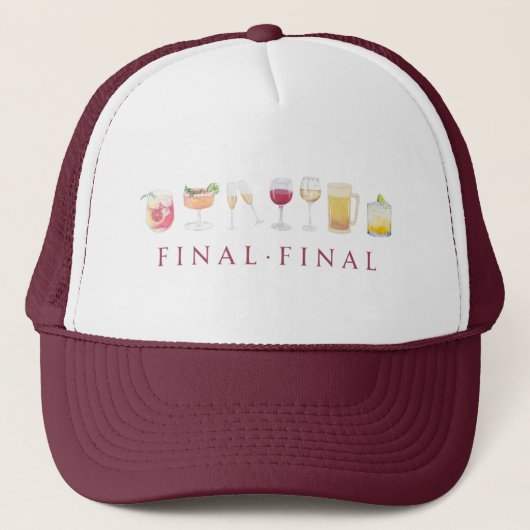 Casquette de camionneur Final Final (Devant)