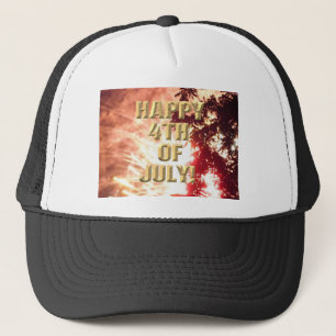 Casquette de camionneur Fireworks 12 4 juillet