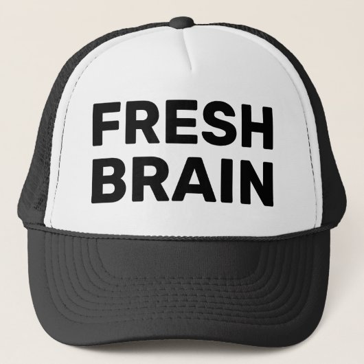 Casquette de camionneur Fresh Brain™ (Devant)