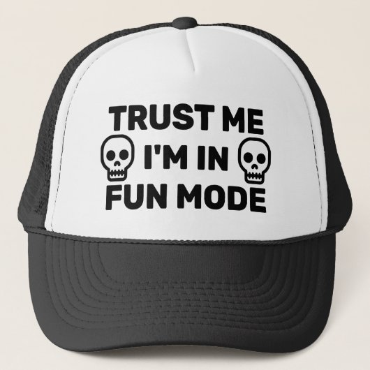 Casquette de camionneur Fun Mode™ - Crois Moi (Devant)