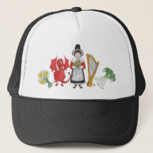 Casquette de camionneur : Gallois, jonquilles,