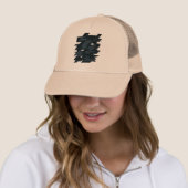 Casquette de camionneur Glitch Art (En situation)