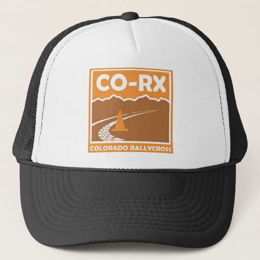 Casquette de camionneur imprimé par CO-RX (Devant)
