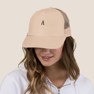Casquette de camionneur imprimée Logo Monogramme A