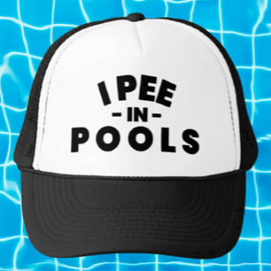 Casquette de camionneur "Je Pisse Dans Les Piscine