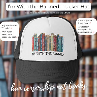 Casquette de camionneur "Je suis avec les bannis"
