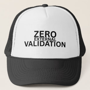 Casquette de camionneur minimaliste à validation e