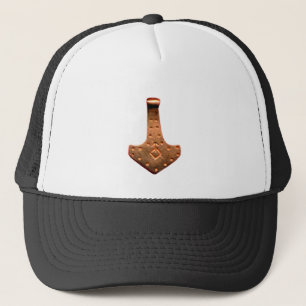 Casquette de camionneur noir et blanc Copper Thor'