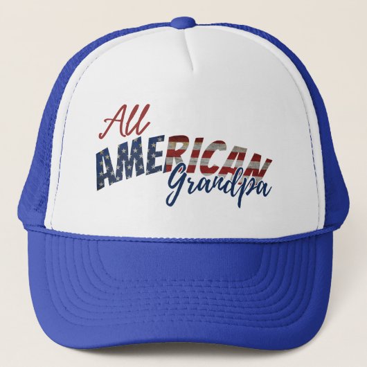 CASQUETTE DE CAMIONNEUR PAPI AMÉRICAIN (Devant)