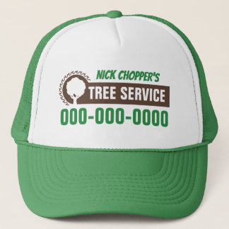 Casquette de camionneur pour entreprise d'entretie