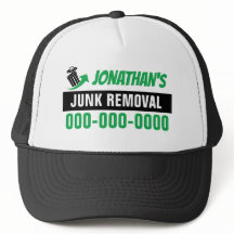 Casquette de camionneur pour l'enlèvement des déch