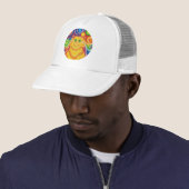 Casquette de camionneur psy-chat-lique (En situation)