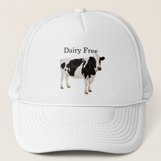 Casquette de camionneur sans produits laitiers (Devant)