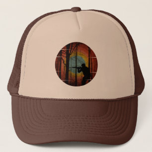 CASQUETTE DE CAMIONNEUR SOLDAT DANS LES BOIS FORET