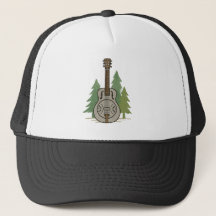 Casquette de camionneur Steel Dobro Forest - Amate