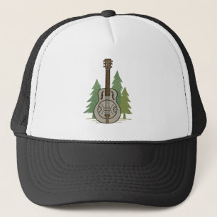 Casquette de camionneur Steel Dobro Forest - Amate