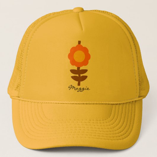 Casquette de camionneur Sunny Bloom (Devant)