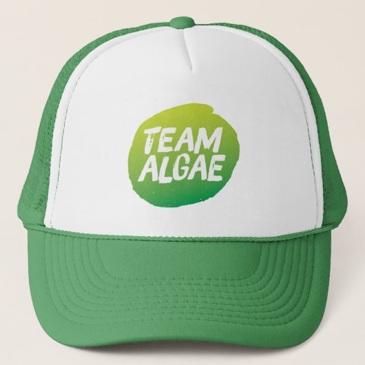 Casquette de camionneur Team Algae (Devant)
