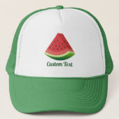 Casquette de camionneur tranche de pastèque (Devant)