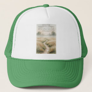 Casquette de camionneur verset biblique chrétiens 