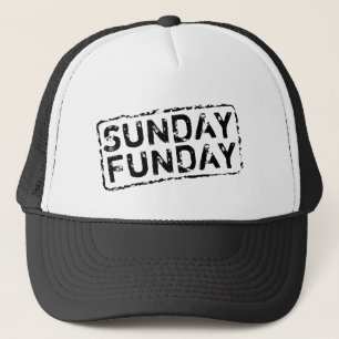Casquette de camionneur vintage SUNDAY FUNDAY