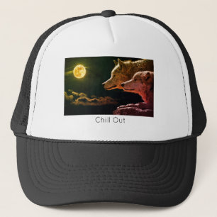 Casquette De Camionneur Wolf Life Style tendance p