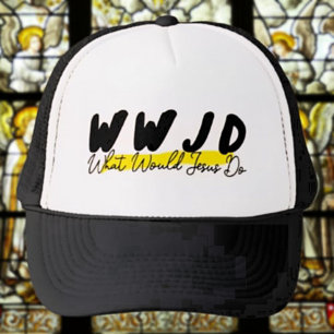 Casquette de camionneur WWJD – « Que ferait Jésus 