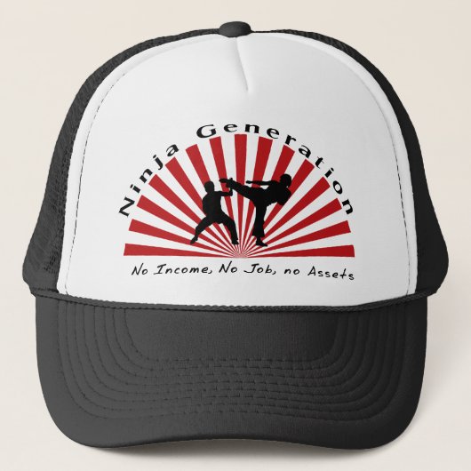 Casquette de camionneurs de génération de Ninja (Devant)