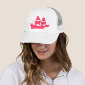 Casquette de camions rose Mayflower (choisir la co (En situation)