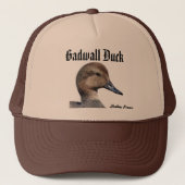 Casquette de canard Gadwall (Devant)