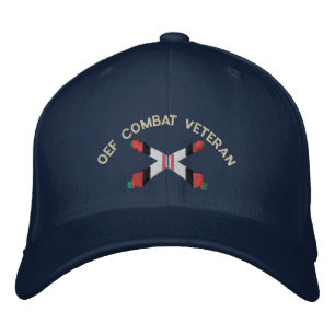 Casquette de canon de l'artillerie vétéran de comb