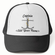 Casquette de capitaine personnalisé