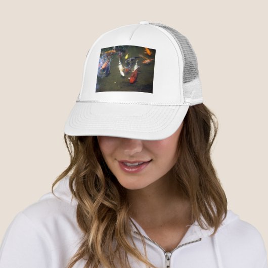 Casquette de carpe de Koi (En situation)
