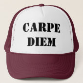 Casquette de Carpe Diem (Devant)
