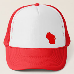 Casquette de carte d'état du Wisconsin