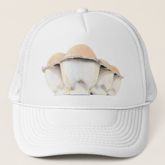 Casquette de carton d'oeuf (Devant)