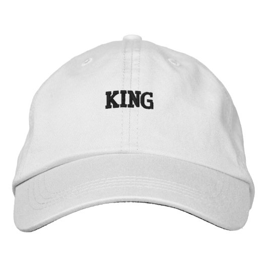 Casquette de chapeau à visière brodée (Devant)
