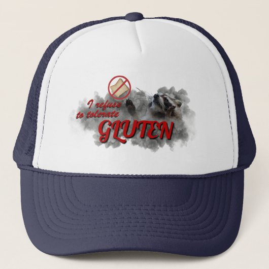 Casquette de chapeau de mème Je refuse de tolérer (Devant)