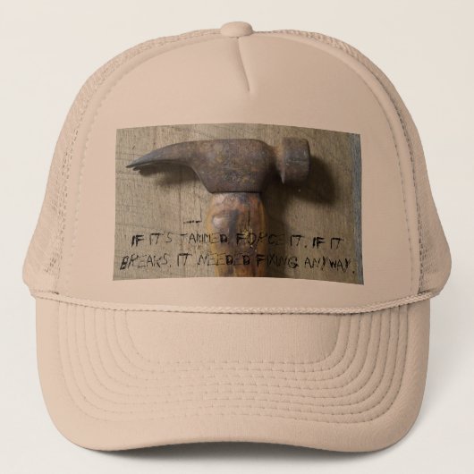 Casquette de charpentier (Devant)