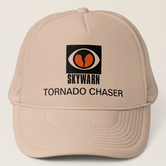 Casquette de chasseur de tornade (Devant)