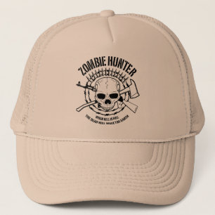 Casquette de chasseur de zombi