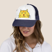 Casquette de chat de gros visage (En situation)