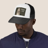 Casquette de chat "FEED ME" (En situation)