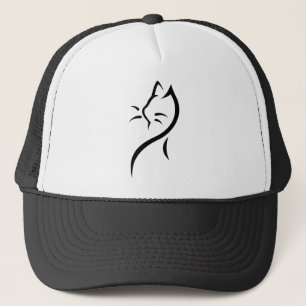 Casquette de chat stylisé élégant
