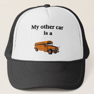 Casquette de chauffeur d'autobus scolaire