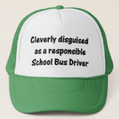 Casquette de chauffeur d'autobus scolaire (Devant)
