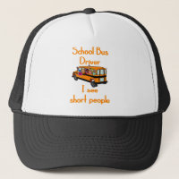 Casquette de chauffeur d'autobus scolaire