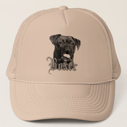 Casquette de chien de boxeur (Devant)