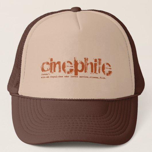 Casquette de Cinephile (Devant)